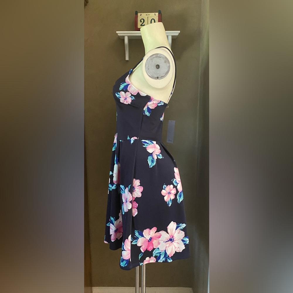 Soprano Floral Spaghetti Strap Dress Women’s size Small - Picture 3 of 10